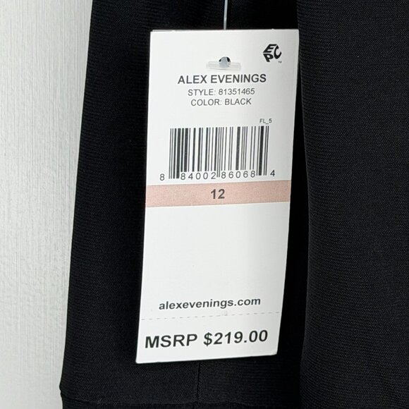 Alex Evenings Long Length Off The Shoulder Gown NWT - Picture 8 of 9